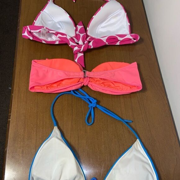 Bundle of 3 Victoria secret bikini tops size small - Picture 2 of 7